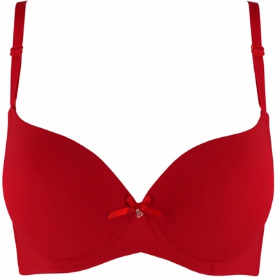Alica push-up podprsenka s kosticí 8002 červená