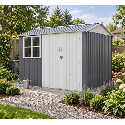 Avenberg Norman 2,45 x 1,75 m Šedá/Bílá – Hledejceny.cz