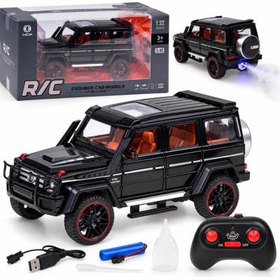 JOKOMISIADA Dálkově ovládané auto Brabus G800 RTR s kovovou karoserií, LED a kouřovým efektem