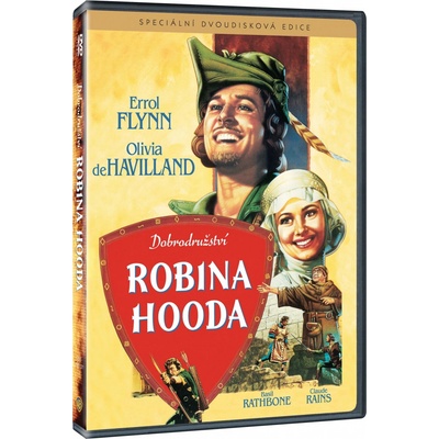 Dobrodružství Robina Hooda 1938 2DVD