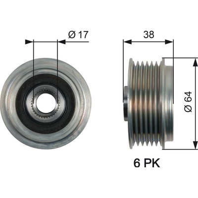 GATES OAP7165