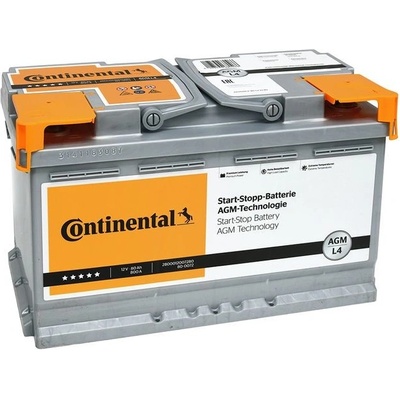 Continental AGM 12V 80Ah 800A CNT2800012007280