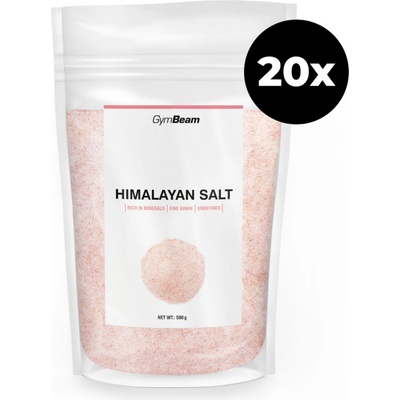 GymBeam himalájská sůl růžová jemná 500 g – Hledejceny.cz