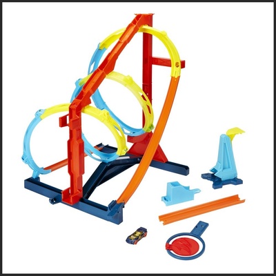 Hot Wheels Track builder spirála HDX79