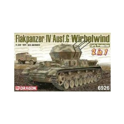 Dragon armor Model Kit tank 6926 Flakpanzer IV Ausf.G Wirbelwind Early Production 2 in 1 1:35