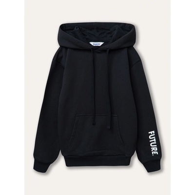 Winkiki Kids Wear mikina s kapucí Future černá