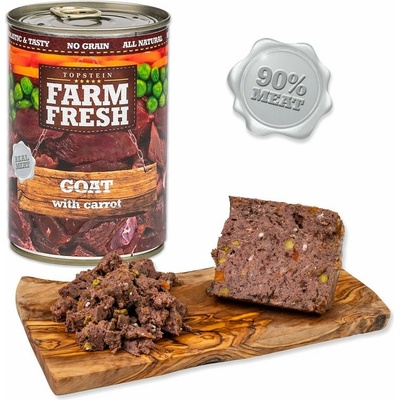 Topstein Farm Fresh Koza s mrkví 400 g