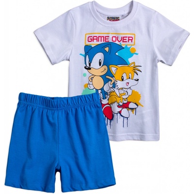 Chlapecké pyžamo Sonic bílé
