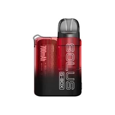 SMOK Solus G-Box Pod Kit 700 mAh Transparent Red 1 ks