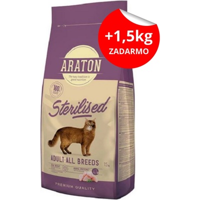 Araton cat adult Sterilised 15 kg