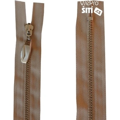 zip nikl BÉŽOVÝ ozdobný děl. 3105XX