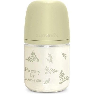 Suavinex láhev sklo Poetry fyziologická SX Pro SF zelená 120ml