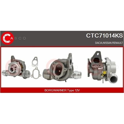 Turbo, Plniace dúchadlo CASCO CTC71014KS