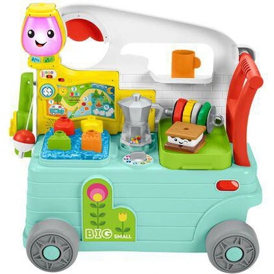Mattel Fisher Price Karavan pro zábavu a učení 3v1, HCK81
