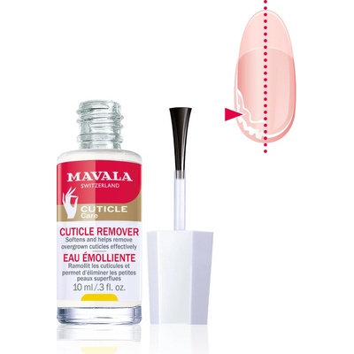 Mavala Cuticle Remover Odstraňovač přebytečné kůžičky báze na nehty 10 ml – Hledejceny.cz