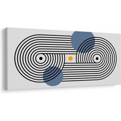 Obraz - Minimalistická abstrakcia N⁰3, jednodielne 200x100 cm