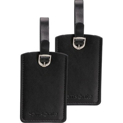 Samsonite Rectangle Luggage Tag x2 CO1-09051 Black – Hledejceny.cz