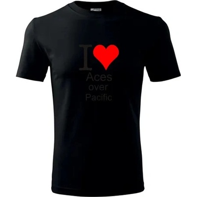 Tričko I love Aces over Pacific černé – Hledejceny.cz