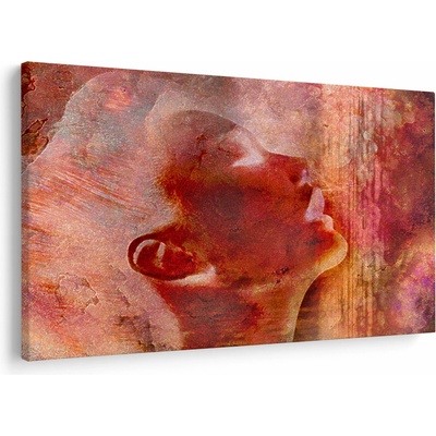Obraz - Profil ženskej tváre, jednodielne 150x100 cm