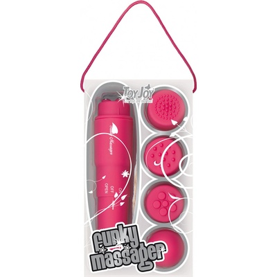 ToyJoy Funky Massager na klitoris s různými nástavci