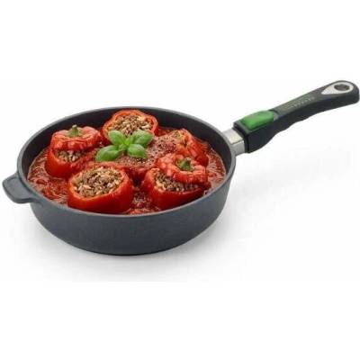 Titanová pánev 28 cm /7 Proficookware PURE s keramickým povrchem a víkem