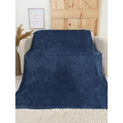 MKLozkoviny.sk Deka mikroplyš Exclusive Laura námornícka modrá 150x200