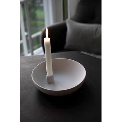 Keramický svícen Lidatorp Light Grey L Storefactory Scandinavia
