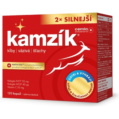 Cemio Kamzík Darček 2x silnejší + súťaž 120 kapsúl
