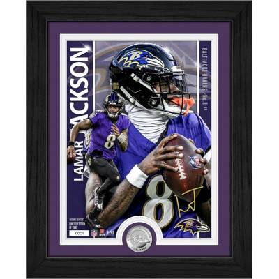 Obraz Baltimore Ravens NFL Lamar Jackson Artist Proof Silver Coin