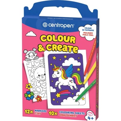 Centropen Sada Colour & Create 9350/22 pro holky