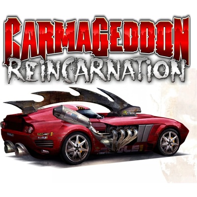 Carmageddon: Reincarnation - Red Eagle Car Model