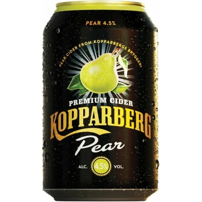 Kopparberg Pear Cider 4,5% 0,33 l (sklo)