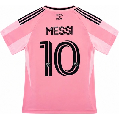 SportDres.cz Inter Miami Messi 10 růžový fanouškovský dres
