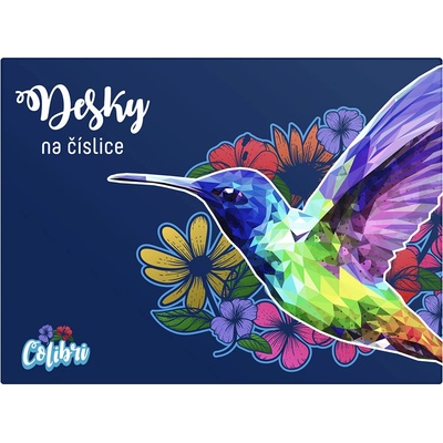 Karton P P Desky na abecedu Kolibřík