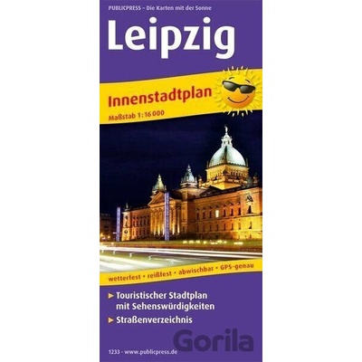 Lipsko 1:16 000 / plán města - freytag&berndt