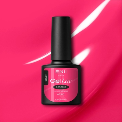 Enii Nails Gel lak Ceramic 80 Rio 10 ml