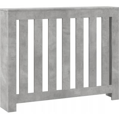VidaXL Kryt na radiátor MDF deska 20 x 82 cm šedý