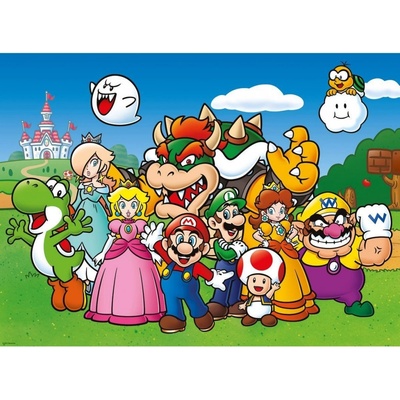 Ravensburger Kinder 12992 Super Mario Fun 100 Teile XXL für Kinder ab 6 Jahren