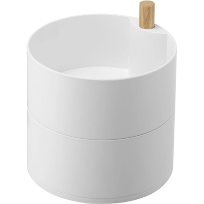 Yamazaki misky na šperky Tower biele 5313