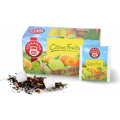 Teekanne ovocný čaj porciovaný Citrus Fruit 20 x 2,25 g