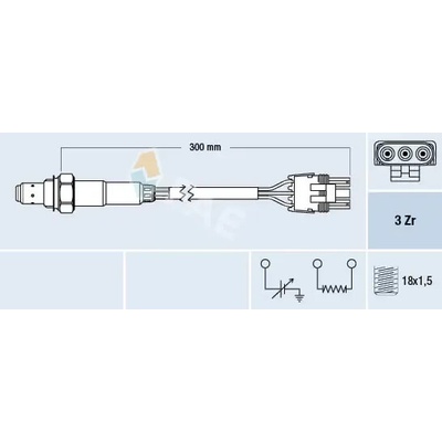 FAE Lambda sonda FAE 77116