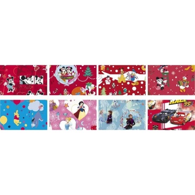 Sadoch Vánoční balicí papír Disney - 1 x 3 m