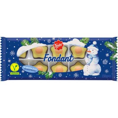 Friedel fondánové hvězdičky v hořké čokoládě 150 g