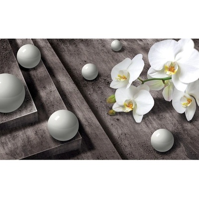 Preinterier FT4822 Fototapeta na stenu 3D orchidea vlies 104cm x 70cm