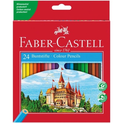 Faber-Castell pastelky 110324 24 farieb + 6 farieb