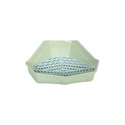 Zolux S.A.S. Toaleta pro hlodavce COSY rohová, zelená, 416 x 345 x 192 mm – Hledejceny.cz