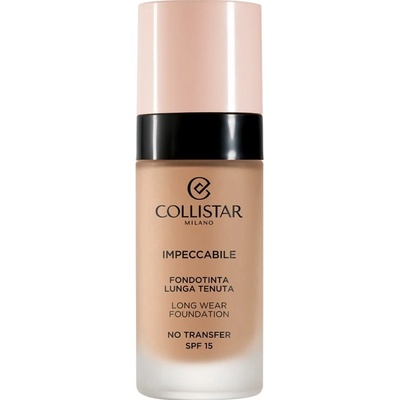 Collistar Impeccabile Long Wear Foundation dlouhotrvající make-up SPF15 1R Rosy Avory 30 ml