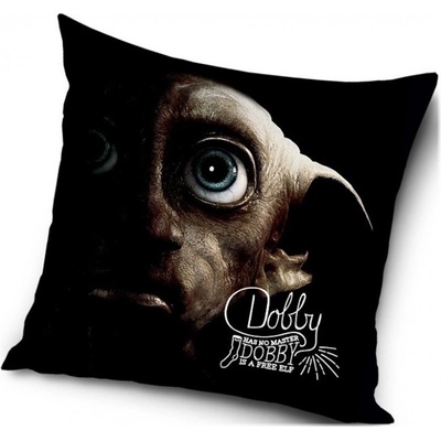 Carbotex Vankúš Harry Potter motív Dobby is a Free Elf 40x40