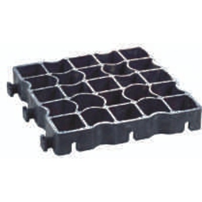 Puruplast E50 33 x 33 x 5 cm černá 1 ks