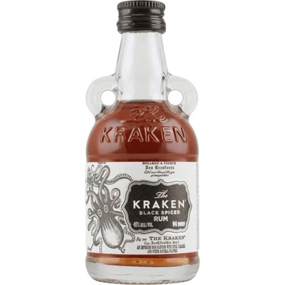Kraken Black Spiced 40% 0,05 l (čistá fľaša)